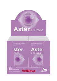 Vetnova Aster L-Drops 200 Monodosis Ec Solución Oftálmica con Liposomas y Ácido Hialurónico Sin Conservantes 12 Horas Reutilizable