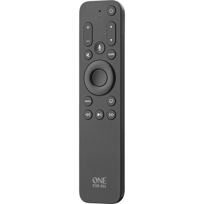 One For All Mando a distancia Apple Siri Remote 3in1 con retroiluminación URC1110 Negro