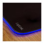 LogiLink Alfombrilla de ratón gaming con LED RGB, 350x260x3mm, Soft