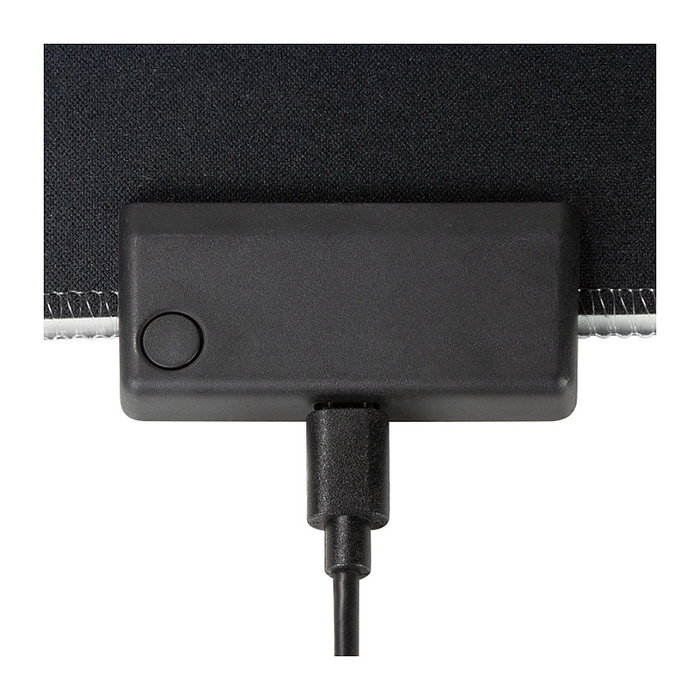 LogiLink Alfombrilla de ratón gaming con LED RGB, 350x260x3mm, Soft