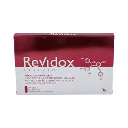 ACTAFARMA Revidox 30 Cápsulas | Protección Celular y Antioxidante contra el Estrés Oxidativo