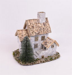 DKD Home Decor Adorno Corteza Gris 22x17x23 cm