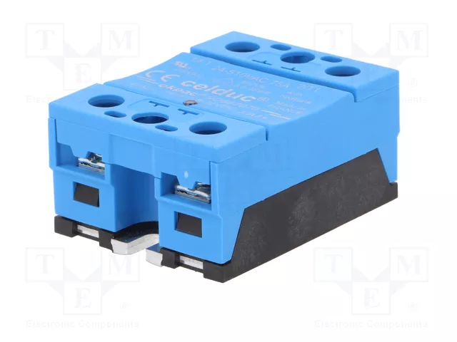 CELDUC Relé de semiconductor monofásico SO8 75A 24÷510VAC