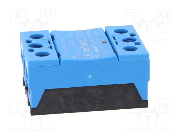 CELDUC Relé de semiconductor monofásico SO8 75A 24÷510VAC