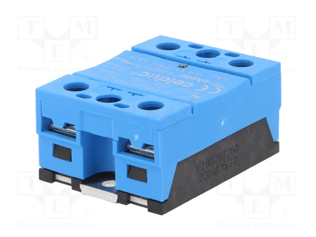 CELDUC Relé de semiconductor monofásico SO8 75A 24÷510VAC