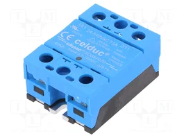 CELDUC Relé de semiconductor monofásico SO8 75A 24÷510VAC