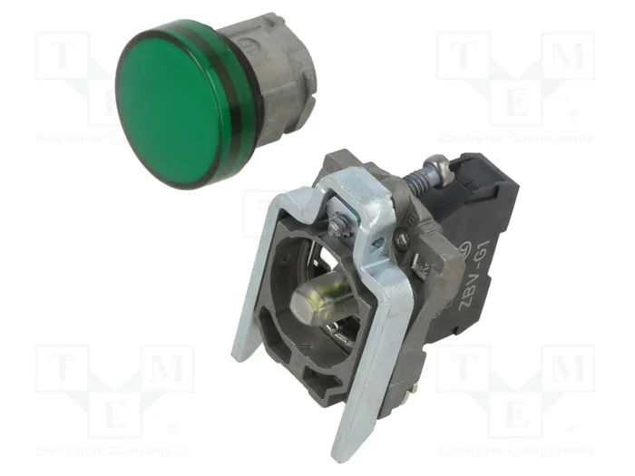 Schneider Electric Harmony XB4 Lámpara de Control LED Verde 22mm Schneider Electric Harmony XB4 Lámpara de Control LED Verde 22mm