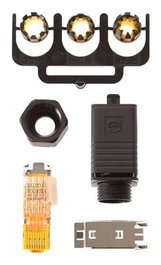 Axis SPR push pull IDC-8 Conector RJ45 push pull plug for Q6032-E IP67