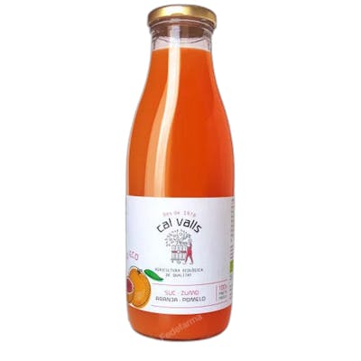 CAL VALLS Zumo de Pomelo Rosa ECO 750 ml CAL VALLS Zumo de Pomelo Rosa ECO 750 ml