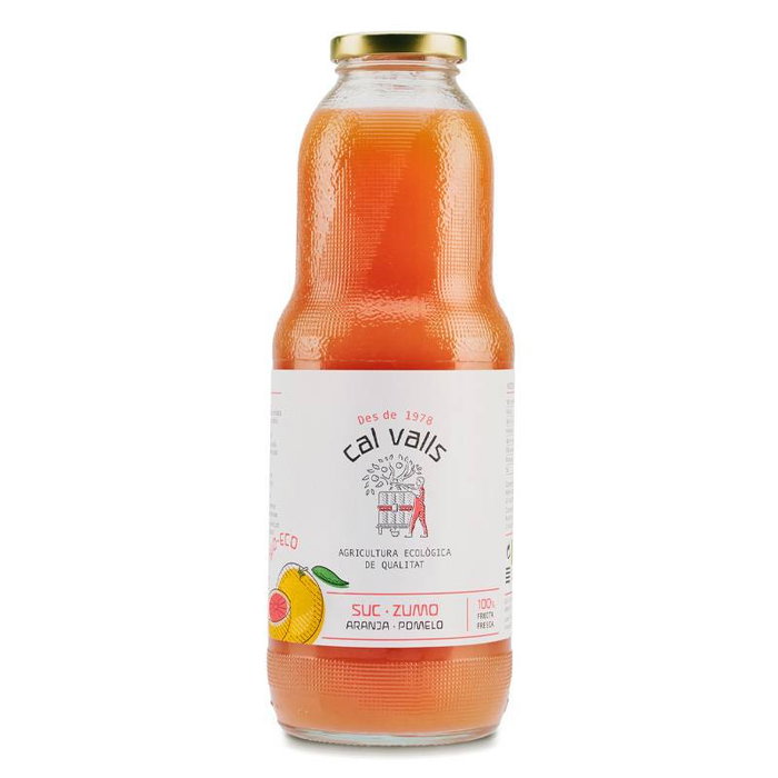 CAL VALLS Zumo de Pomelo Rosa Eco 750 ml