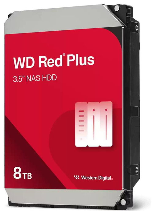 Western Digital Red Plus WD80EFPX 8 TB 3.5 pulgadas SATA III