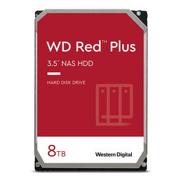 Western Digital WD80EFPX RED PLUS 8TB 5640 RPM 256MB Disco Duro Interno 3.5" SATA III
