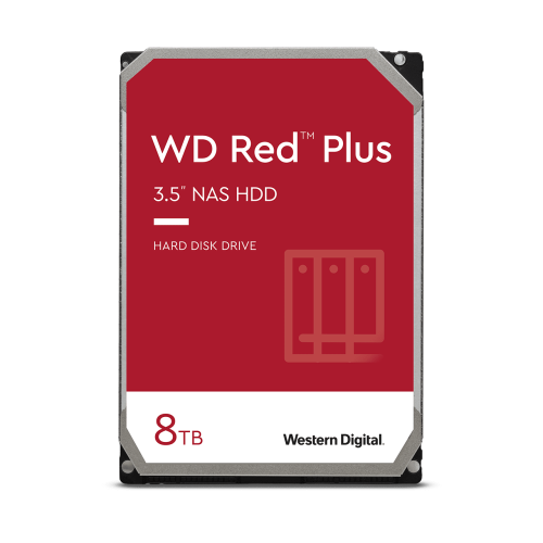 Western Digital Red Plus WD80EFPX 8 TB 3.5 5640 RPM