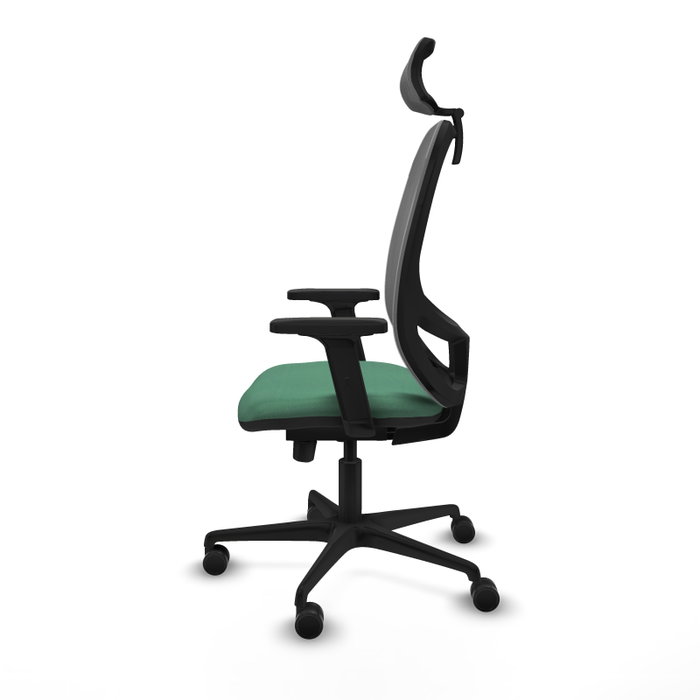 PIQUERAS Y CRESPO Silla de oficina Cilanco Verde esmeralda y Gris PIQUERAS Y CRESPO Silla de oficina Cilanco Verde esmeralda y Gris