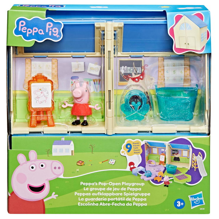 Hasbro Peppa Pig Guardería Portátil Set de Juego G0530 con Figura y Accesorios