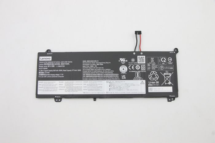 Lenovo Batería de portátil de 4 celdas, 15,36V, 60Wh Lenovo Batería de portátil de 4 celdas, 15,36V, 60Wh