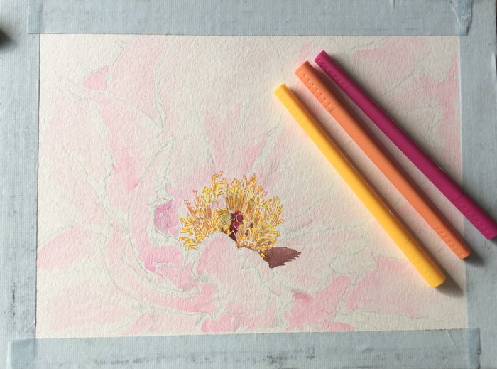 Bruynzeel Creatives puntafina / puntapincel 12 colores