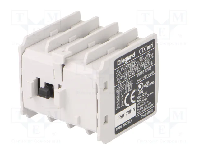 LEGRAND CTX3 MINI Contactores Auxiliares de Frente