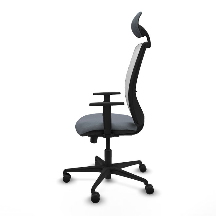 PIQUERAS Y CRESPO Silla de oficina Zulema Gris y Blanca PIQUERAS Y CRESPO Silla de oficina Zulema Gris y Blanca
