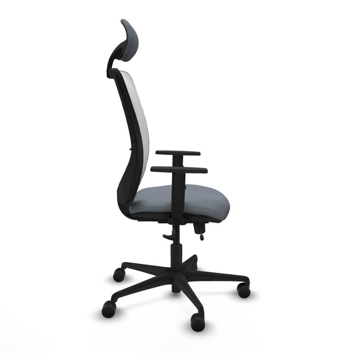PIQUERAS Y CRESPO Silla de oficina Zulema Gris y Blanca PIQUERAS Y CRESPO Silla de oficina Zulema Gris y Blanca
