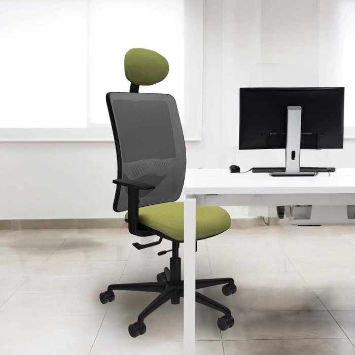 PIQUERAS Y CRESPO Silla de oficina Zulema Gris y Blanca PIQUERAS Y CRESPO Silla de oficina Zulema Gris y Blanca
