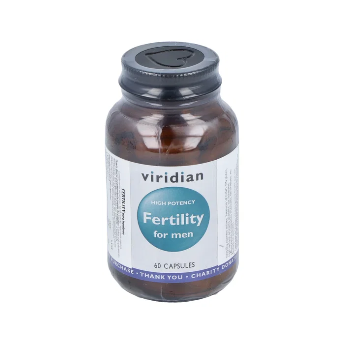 Viridian Fertility Para Hombre - Suplemento para Fertilidad Masculina con Zinc, L-Carnitina, CoQ10 - 60 Cápsulas Veganas Viridian Fertility Para Hombre - Suplemento para Fertilidad Masculina con Zinc, L-Carnitina, CoQ10 - 60 Cápsulas Veganas