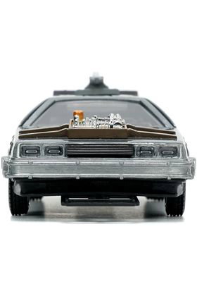 JADA TOYS Réplica Coche DeLorean Time Machine Regreso al Futuro III Escala 1:32