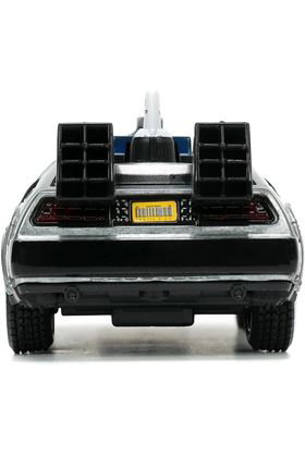 JADA TOYS Réplica Coche DeLorean Time Machine Regreso al Futuro III Escala 1:32