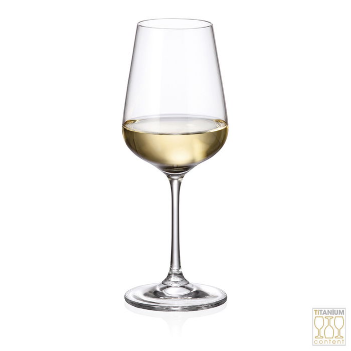 Crystalite Bohemia Copa 360 Ml Mm Crystalite Strix de Titanio (6 Unidades)