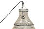 DKD Home Decor Lamps 2c 24 Lámpara de Techo con Conchas Hecho a Mano 54 x 54 x 130 cm
