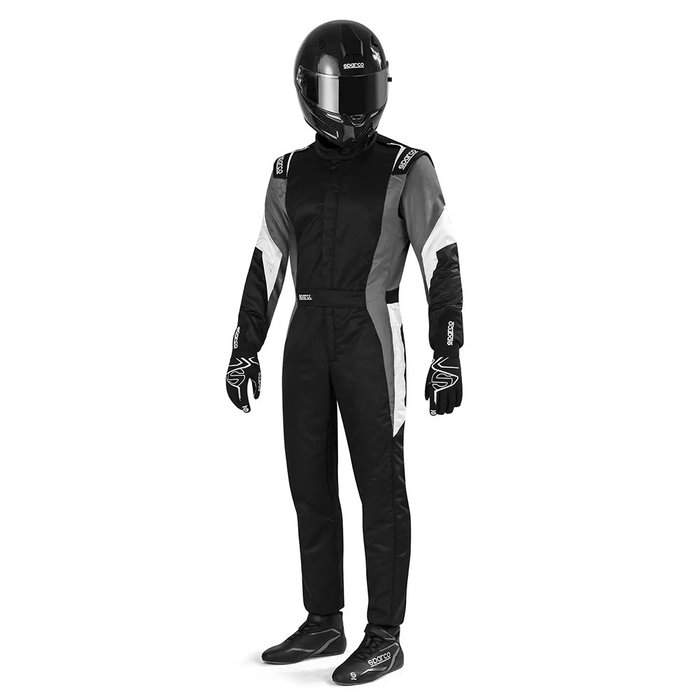 Sparco Traje Competition 2022 Talla 66 Negro/Blanco/Gris