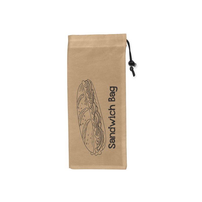 Set de Bolsas Reutilizables para Alimentos Quttin Portabocadillos TNT (Non Woven) 3 Piezas 13 x 30 cm (36 Unidades)