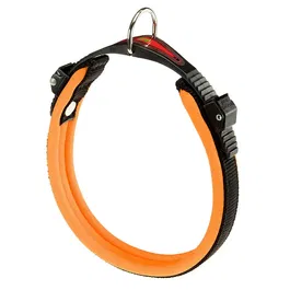Ferplast Collar Ergofluo C25 60 Naranja para Perro Ajustable