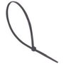 Celo Bridas de nylon negro 430 x 4,8 mm, 100 uds