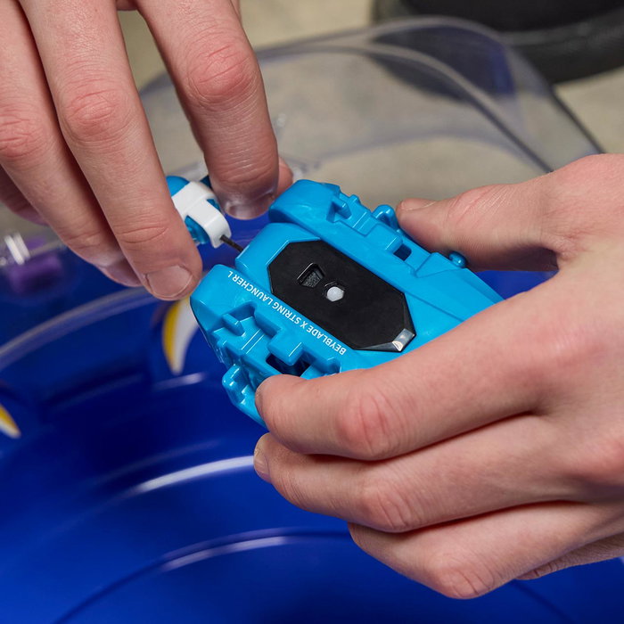 Hasbro Beyblade X Set Premium Cobalt Dragoon 2-60C de rotación izquierda Hasbro Beyblade X Set Premium Cobalt Dragoon 2-60C de rotación izquierda