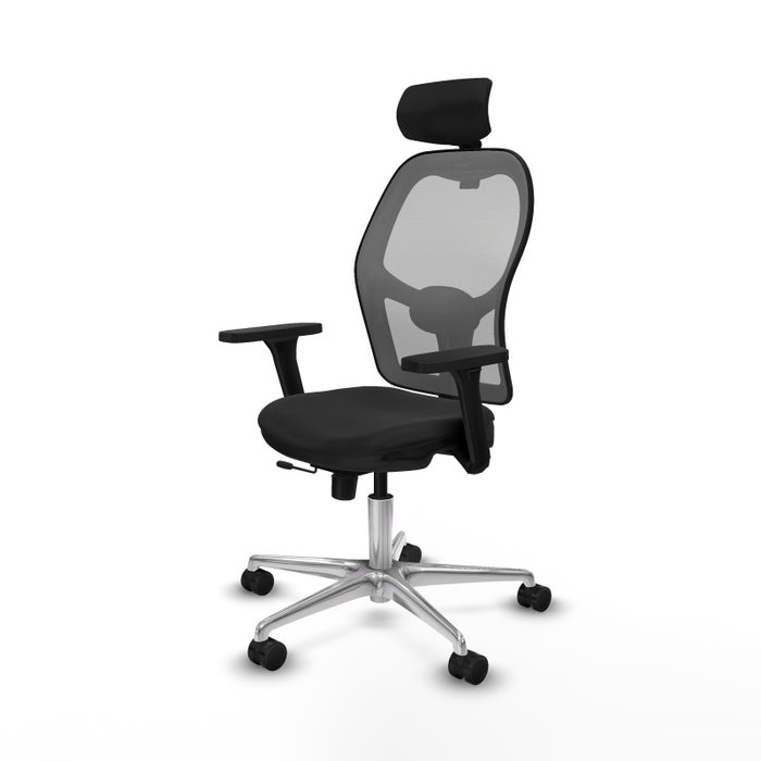 PIQUERAS Y CRESPO Silla de oficina Jorquera Sincro/Traslack Negro y Gris PIQUERAS Y CRESPO Silla de oficina Jorquera Sincro/Traslack Negro y Gris