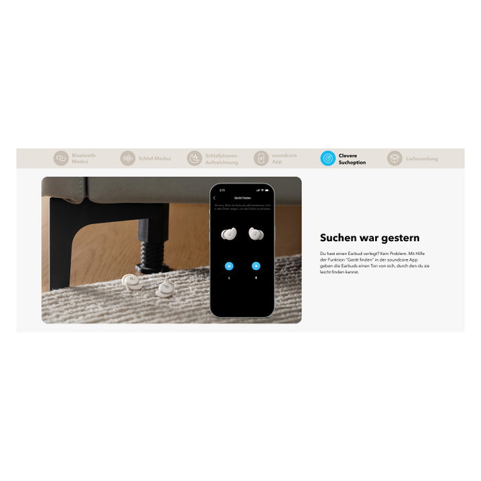 Soundcore Sleep A20 Auriculares Inalámbricos Blanco en el oído Soundcore Sleep A20 Auriculares Inalámbricos Blanco en el oído