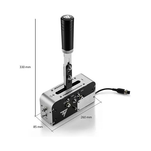 Thrustmaster TSS Handbrake para PS5, PS4, Xbox One y PC - Negro/Plata