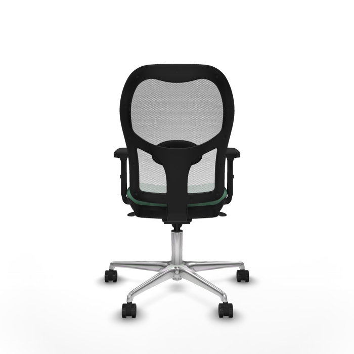 PIQUERAS Y CRESPO Silla de oficina Jorquera Verde Esmeralda y Blanco PIQUERAS Y CRESPO Silla de oficina Jorquera Verde Esmeralda y Blanco