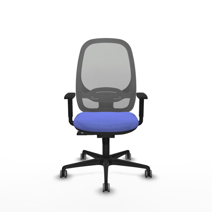 PIQUERAS Y CRESPO Silla de oficina Cilanco con mecanismo Sincro, Azul claro y Gris PIQUERAS Y CRESPO Silla de oficina Cilanco con mecanismo Sincro, Azul claro y Gris