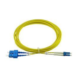 BlueOptics SFP3132BU1MK Cable de fibra óptica LC/SC OS2 1m Amarillo