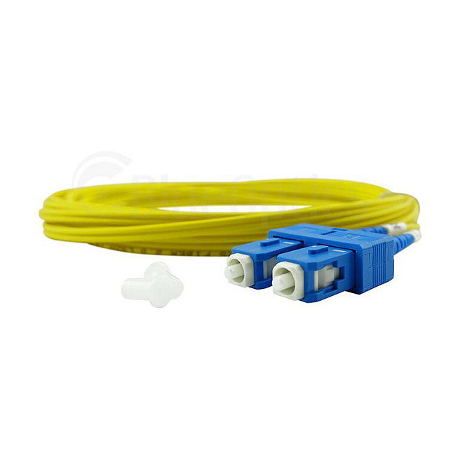 BlueOptics SFP3132BU1MK Cable de fibra óptica LC/SC OS2 1m Amarillo