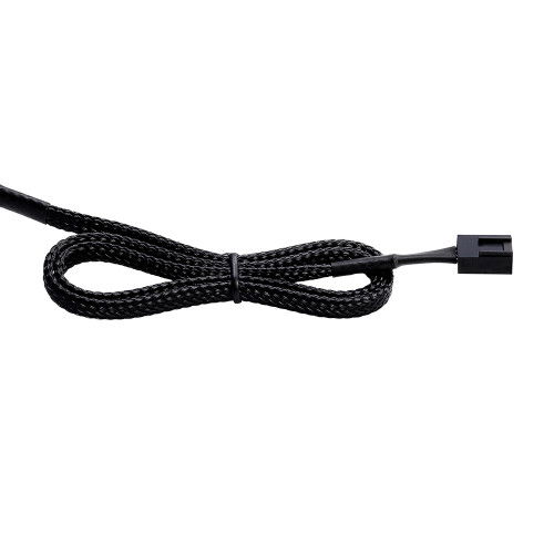 Fractal Design Ventilador Prisma AL-12 PWM 12cm Negro Blanco Iluminación LED PWM para Carcasa de Ordenador