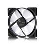 Fractal Design Ventilador Prisma AL-12 PWM 12cm Negro Blanco Iluminación LED PWM para Carcasa de Ordenador