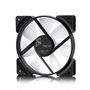 Fractal Design Ventilador Prisma AL-12 PWM 12cm Negro Blanco Iluminación LED PWM para Carcasa de Ordenador