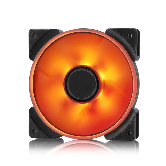 Fractal Design Ventilador Prisma AL-12 PWM ARGB - Ventilador PC 120mm Negro/Blanco con LED RGB y Control PWM - 1 Unidad