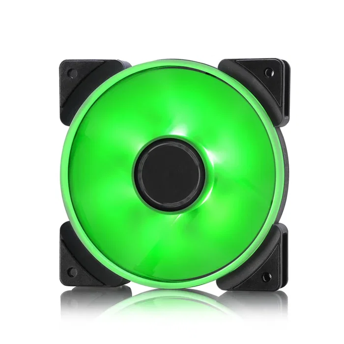 Fractal Design Ventilador Prisma AL-12 PWM ARGB - Ventilador PC 120mm Negro/Blanco con LED RGB y Control PWM - 1 Unidad