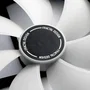 Fractal Design Ventilador Prisma AL-12 PWM ARGB - Ventilador PC 120mm Negro/Blanco con LED RGB y Control PWM - 1 Unidad