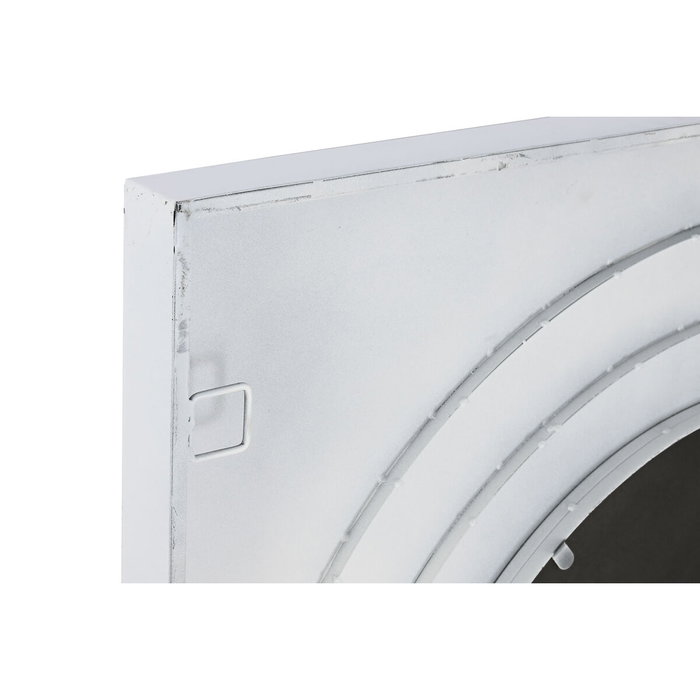 Espejo de pared Home ESPRIT Blanco Dorado 90 x 4 x 90 cm Espejo de pared Home ESPRIT Blanco Dorado 90 x 4 x 90 cm