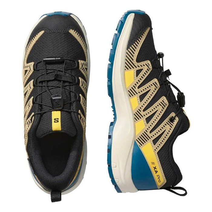 Zapatillas de trail para hombre Salomon Xa Pro V8 Negro Gris